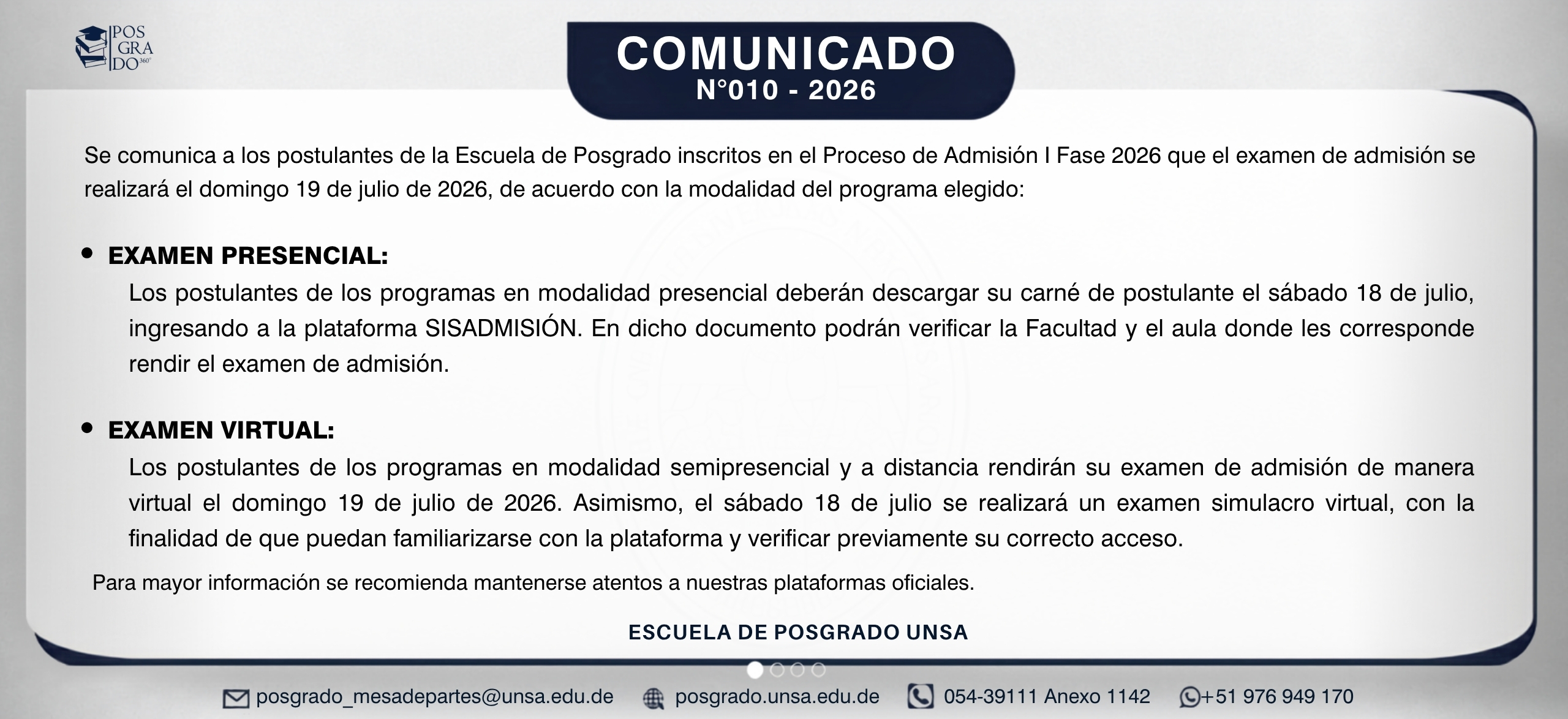 COMUNICADO 010-2026